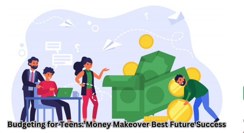 Smart teen managing money with a budgeting plan for future success