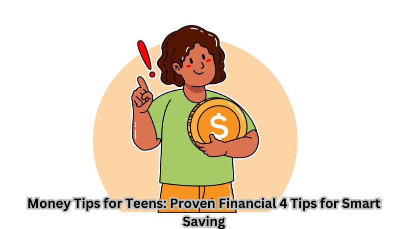 Smart teen managing money wisely - Money Tips for Teens