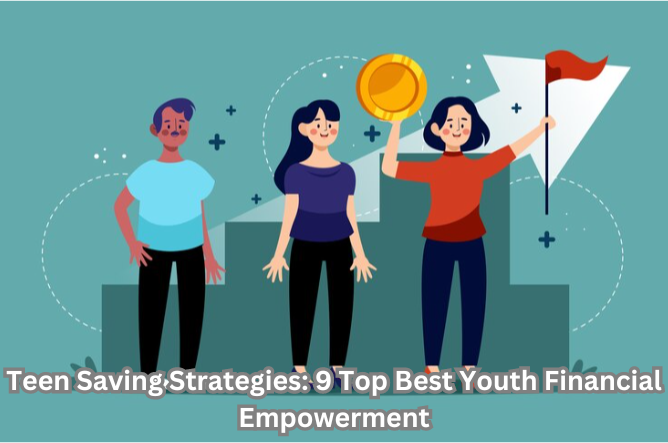 Teenager holding piggy bank - illustrating effective teen saving strategies for financial empowerment